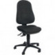 Chaise de bureau pivotante avec contact permanent anthracite 420-550 mm sans acc