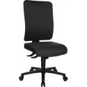 Chaise de bureau pivotante avec mécanisme synchrone anthracite 450-550 mm sans accoudoirs capacité charge 110 kg TOPSTAR