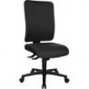 Chaise de bureau pivotante avec mécanisme synchrone anthracite 450-550 mm sans accoudoirs capacité charge 110 kg TOPSTAR