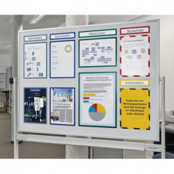 Cadre magnétique DIN A3 bleu magnétique MAGNETOPLAN