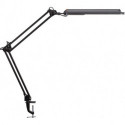 Lampe de bureau métal/plastique noir hauteur maxi. 450 mm avec pince de table av