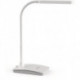 Lampe de bureau métal/plastique noir hauteur maxi. 360 mm pied avec LED