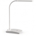 Lampe de bureau métal/plastique noir hauteur maxi. 360 mm pied avec LED