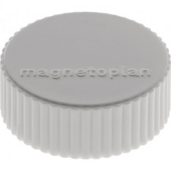 Aimant Super D. 34 mm gris MAGNETOPLAN (Par 10)