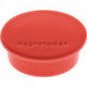 Aimant Premium D. 40 mm rouge MAGNETOPLAN (Par 10)