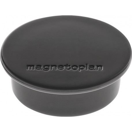 Aimant Premium D. 40 mm noir MAGNETOPLAN (Par 10)