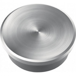 Aimant de Luxe D. 25 mm argent MAGNETOPLAN (Par 10)