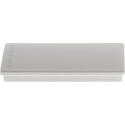 Aimant à angle droit l.55xP22xép.8 mm gris MAGNETOPLAN (Par 10)