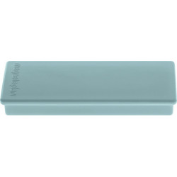 Aimant à angle droit l.55xP22xép.8 mm bleu MAGNETOPLAN (Par 10)