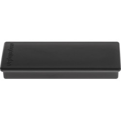 Aimant à angle droit l.55xP22xép.8 mm noir MAGNETOPLAN (Par 10)