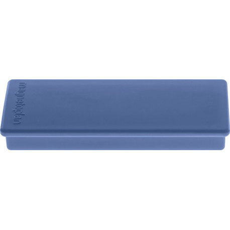 Aimant à angle droit l.55xP22xép.8 mm bleu foncé MAGNETOPLAN (Par 10)