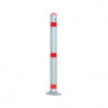 Potelet de blocage aluminium nature D. 75 mm basculant, à cheviller