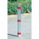 Potelet de blocage acier argent basculant, à cheviller