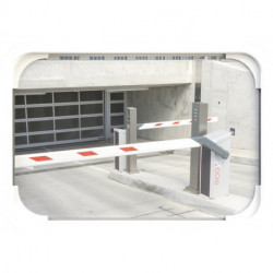 Miroir de circulation H400xl600 mm plastique, blanc 15 m DANCOP