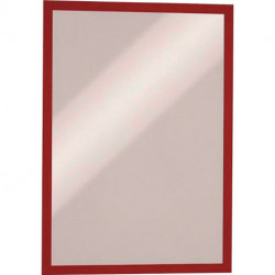 Cadre magnétique DIN A3 rouge magnétique 5 pièces/sachet DURABLE