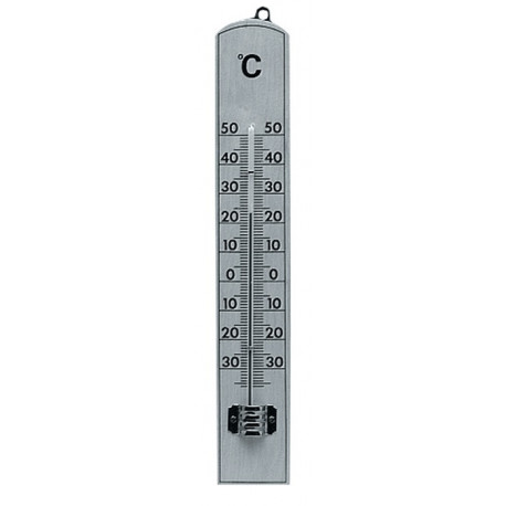 Thermomètre intérieur plage de mesure -30 à 50 degr. C H206xl35xP15 mm hêtre (Par 10)