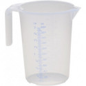 Pichet doseur 2000 ml polypropylène transparent D151xH206 mm poignée ouverte HÜN