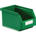 Boîte de rangement à ouverture frontale L230xl140xH130 mm PE vert KAPPES
