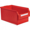 Boîte de rangement à ouverture frontale L500xl300xH250 mm PE rouge KAPPES