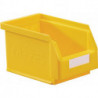 Boîte de rangement à ouverture frontale L230xl140xH130 mm PE jaune KAPPES