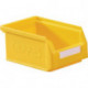 Boîte de rangement à ouverture frontale L160xl105xH75 mm PE jaune KAPPES