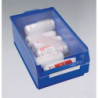 Couvercle à poser L160xl105 mm transparent polystyrène pour taille de bac 7