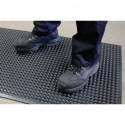 Revêtement de sol du poste de travail tapis fini L900xl600xép.15 mm noir polyuréthane COBA