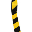 Ruban de marquage de sol Easy Tape PVC noir/jaune longueur 33 m largeur 50 mm ro