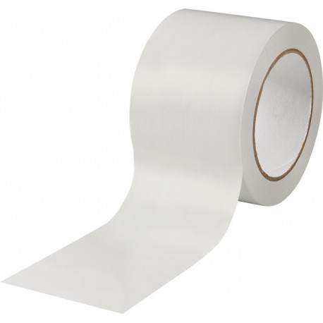 Ruban de marquage de sol Easy Tape PVC blanc longueur 33 m largeur 75 mm rouleau