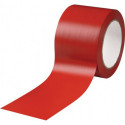 Ruban de marquage de sol Easy Tape PVC rouge longueur 33 m largeur 75 mm rouleau