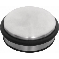 Butoir de porte au sol D.90mm H.43mm ma INTERSTEEL