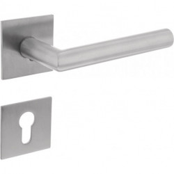 Poignée porte 0035.185005 VA 304 quad.PZ DIN G/D D/D INTERSTEEL