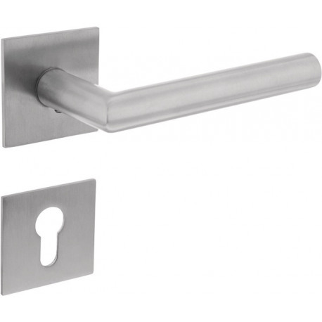 Poignée porte 0035.185005 VA 304 quad.PZ DIN G/D D/D INTERSTEEL