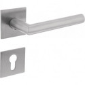 Poignée porte 0035.185005 VA 304 quad.PZ DIN G/D D/D INTERSTEEL