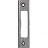 Gâche serrure .acier argenté B.20mm carré T.8mm DIN Gauche/Droite BKS