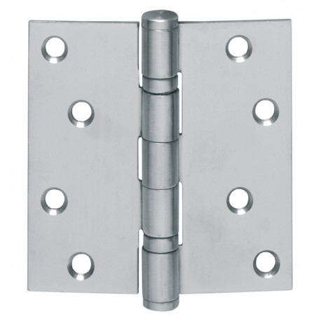 Charnière de porte inox 89x89mm DIN Gauche/Droite INTERSTEEL