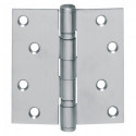 Charnière de porte inox 89x89mm DIN Gauche/Droite INTERSTEEL
