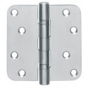Charnière de porte inox 76x76mm DIN Gauche/Droite INTERSTEEL
