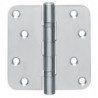 Charnière de porte inox 76x76mm DIN Gauche/Droite INTERSTEEL