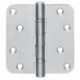 Charnière de porte inox 102x102mm DIN Gauche/Droite INTERSTEEL