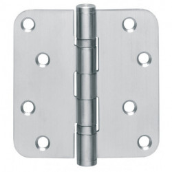 Charnière de porte inox 102x102mm DIN Gauche/Droite INTERSTEEL