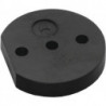 Support nylon noir D.60 mm hauteur 10 mm pour Art.3000259313 INTERSTEEL