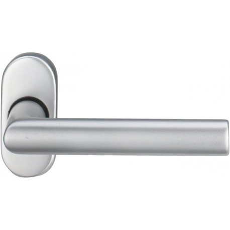 Poignée porte 1108/2033 Inox EST ov.8mm droit EDI