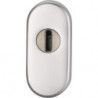 Rosette porte 0811 Alu.EST ov.m.ZA S.14,5mm EDI