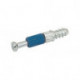 Cheville à visser Twister Twister DU 243 T / DU 232 T acier / plastique Tension 24,5 mm pour Rastex 15 HETTICH (Par 200)