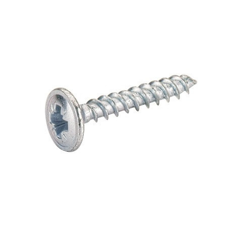 Vis de paroi arrière, acier galvanisé 3,0 mm 20 mm HETTICH (Par 500)