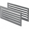 Grille aération 9070 L L.333mm B.157mm Alu. Coins droits