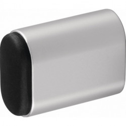 Butée de porte murale 4700/4702/4704 Aluminium anodisé argent L.50mm HERMETA