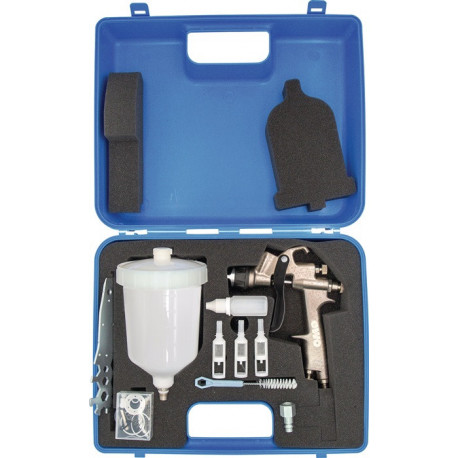 Pistolet pulvérisateur cleverpaint DN 7,2 G 1/4 pouce DN 7,2 mamelon en acier HVLP EWO