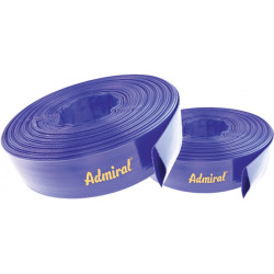 Tuyau plat Admi®Flat Int 203mm L.50m bleu Rl.ADMIRAL (Par 50)